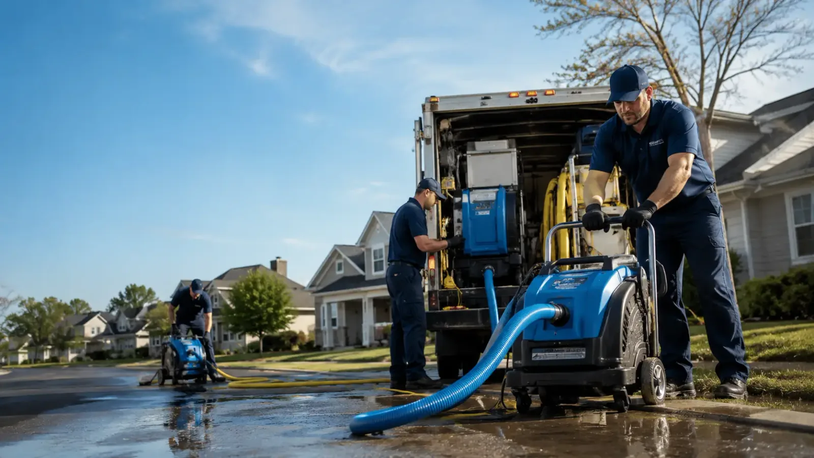 Flood Damage Cleanup in Maxwelton, WV